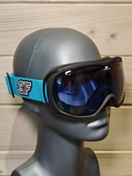 JUNIORSKÉ LYŽIARSKE OKULIARE 3F VISON PURE 2 BLACK-NEON BLUE